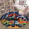 1pc Blaze and the Monster Machines Print Round Carpet Chair Round Carpet Suitable for Bedroom Living Room Home Decorative Carpet