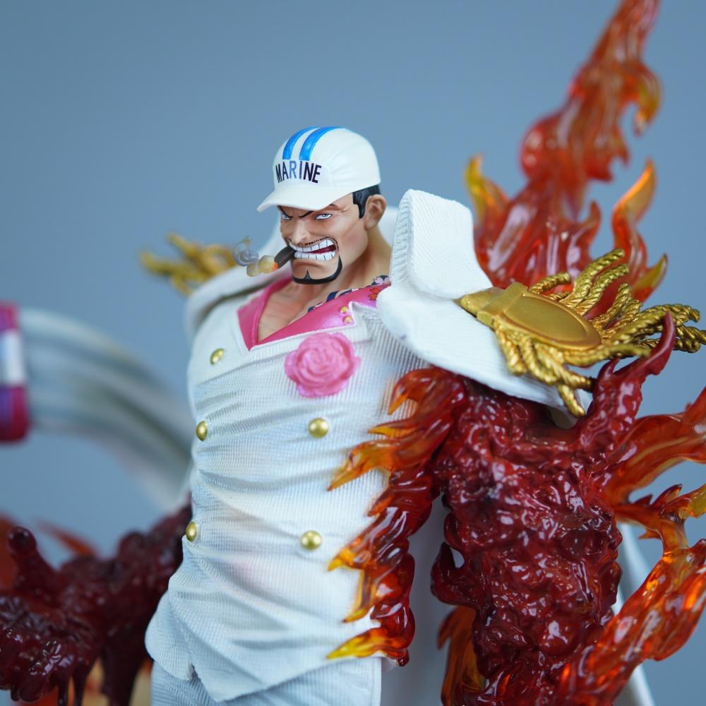 34 см/13,39 дюйма Аниме One Piece Фигурка Сакадзуки Фигурки Действия ПВХ Статуя Настольное Украшение Коллекционная Модель Игрушки Подарки