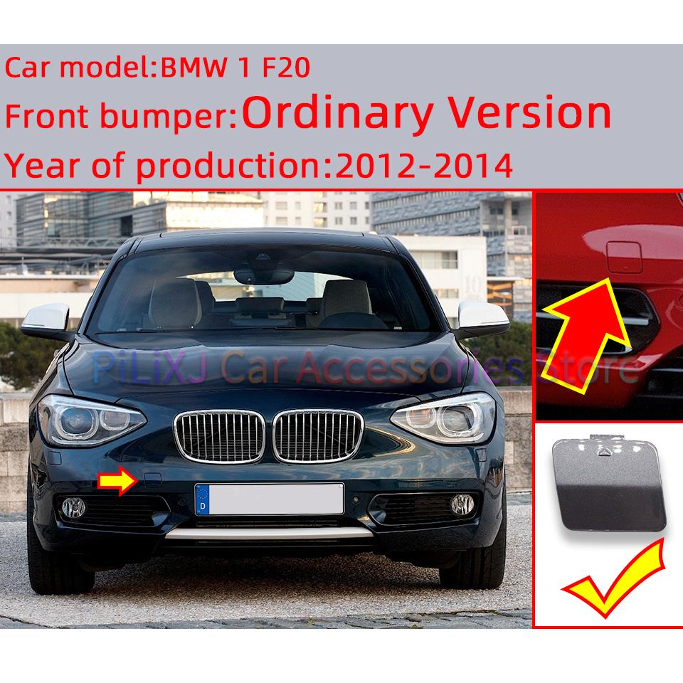 For BMW 1 Series F20 F21 116i 120i 2011 2012 2013 2014 51117292947 Auto Front Bumper Tow Hook Eye Cover Cap Towing Hauling Lid