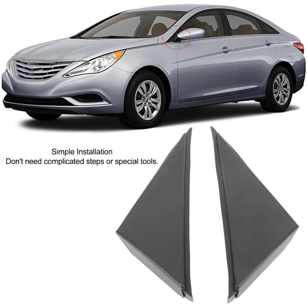 2PCS 86190‑3S000, 86190‑3S010 Rear View Mirror Triangle Cover for Hyundai Sonata 2011-2015
