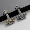 Domineering Sweater Chain Accessories Retro Blackened Oil Viking Thor's Hammer Men's Pendant
