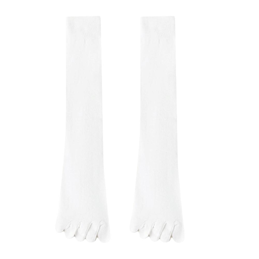 High Tube Five-Toe Socks Spring Autumn Five Finger Socks New Calf Socks  Ladies Stocking