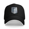 Атака Титанов Принт Сэндвич Бейсболки Крылья Свободы Микаса Snapback Кепки Повседневная Панама Унисекс Регулируемая Кепка
