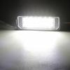 12V 6500K 2Pcs 18SMD LED Car License Number Plate Lights Car Accessories For VW Golf MK4 MK5 MK6 Passat Polo CC Eos