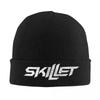 Шапка-бини с логотипом Skillet, музыкальная группа, уличные кепки, женские, мужские, вязаная шапка для улицы, осенняя, с графикой, теплая, мягкая