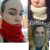 Men Women Thick Neck Gaiters Soft Neckerchief Knitted Scarf Snood Neck Warmer Autumn Winter Thermal