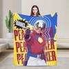 Adrian Chase  Vigilante Peacemaker Flannel Blanket  Soft Warm Bedding Throws for Home Decor Airplane Bedspread Sofa Bed Cover