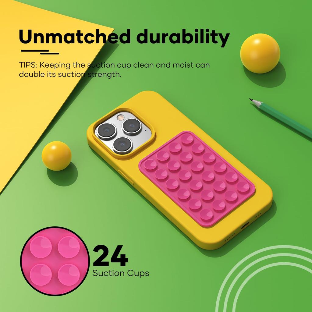 Подложка из силикона с присоской для мобильного телефона, присоска с клеевой основой из силиконовой резины с присоской для фиксированной подложки