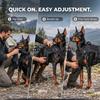 New Heavy Duty Tactical Dog Harness Leash Set Large Dog No Pull Adjustable Reflective Service Training Pet Harness Easy Control