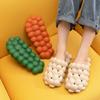 Summer Light Bubble Slides Women Flat Heels Massage Home Slippers Female Comfort Anti-Slip Designer Sandals Chaussure Femme