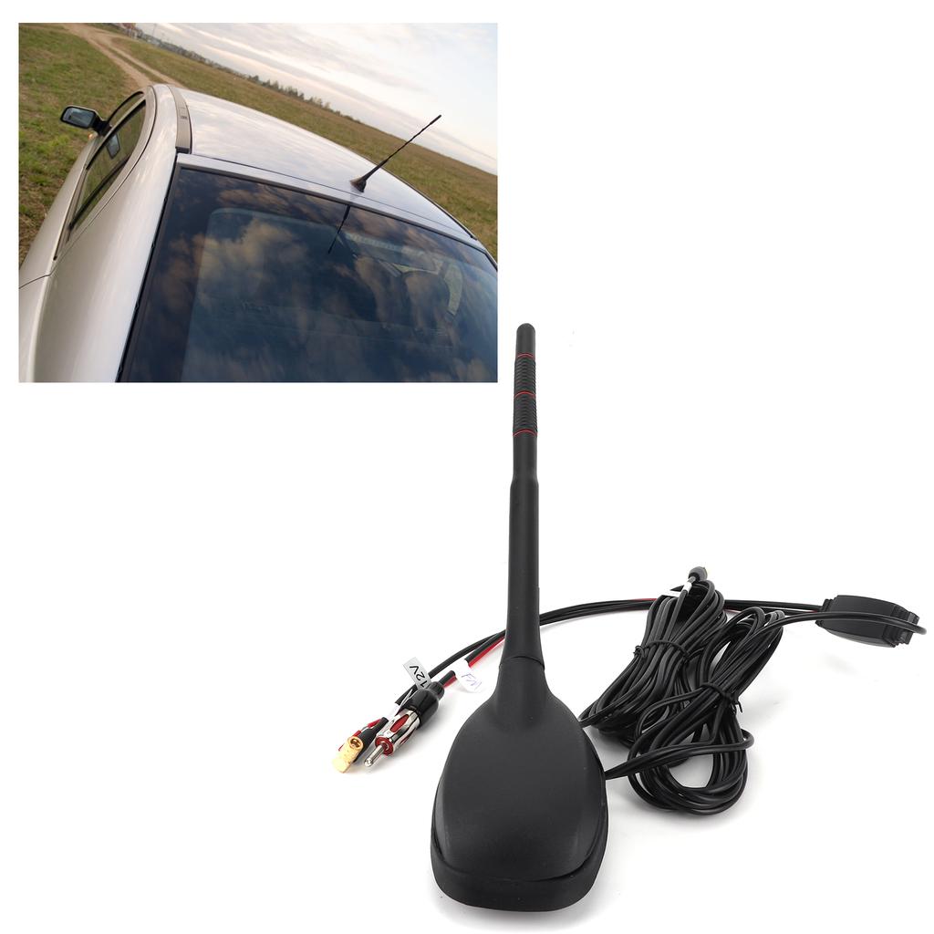 Автомобильная антенна DAB+GPS+FM, активная усиленная антенна для крепления на крыше, водонепроницаемая, пылезащитная, универсальная, автозапчасти