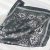 Elegant For Women Paisley Printed Flower Small Shawls Head Scarfs Square Hijab Scarf Bandana