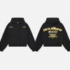 Унисекс Оверсайз Худи с 3D Принтом Свободный Покрой Streetwear Осень