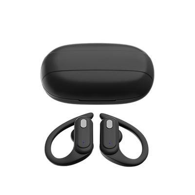 Наушники-вкладыши с Bluetooth, водонепроницаемые, с шумоподавлением, беспроводные спортивные наушники BT5.3 со встроенным микрофоном, черные