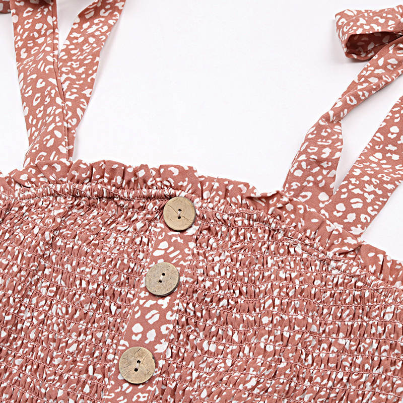 Летние женские длинные платья без бретелек с высокой талией и принтом с бантом и сломанным цветком