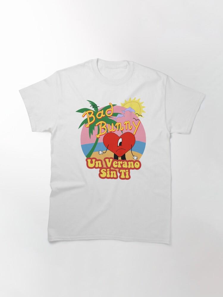 Bunny Un Verano Sin Ti Heart Worlds Hottest Tour Classic TShirt 2026 Summer Luxury Fashion Men Women Cotton Oversized Tshirt