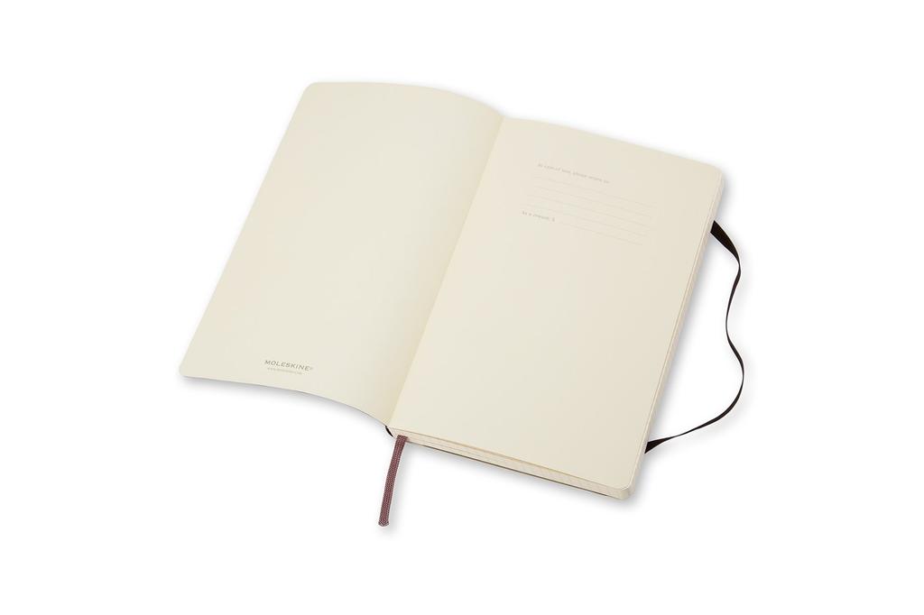 Классический блокнот Moleskine, Мягкая обложка, В клетку, Карманный размер (9см х 14см), Черный, QP612