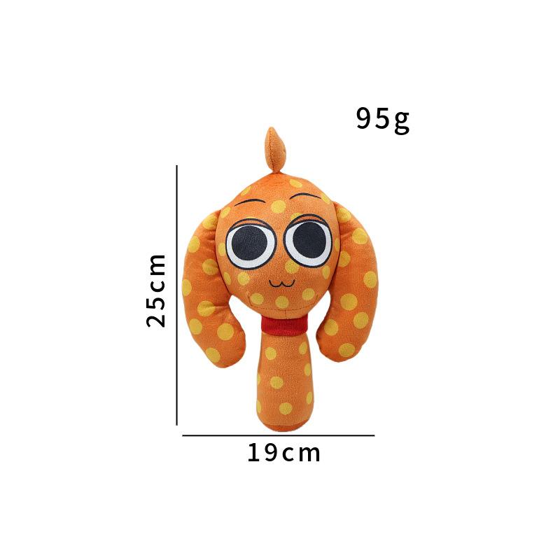 2025 Sprunki Incredibox Мягкие игрушки Sprunky Peluche Мягкая плюшевая игрушка для игр, мультфильмов, детских подарков на день рождения, Рождественский подарок