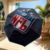 NFL Print Automatic Open Close Umbrella, Portable Foldable Umbrella, for Outdoor Commute Camping Trip, Ideal Birthday Gift