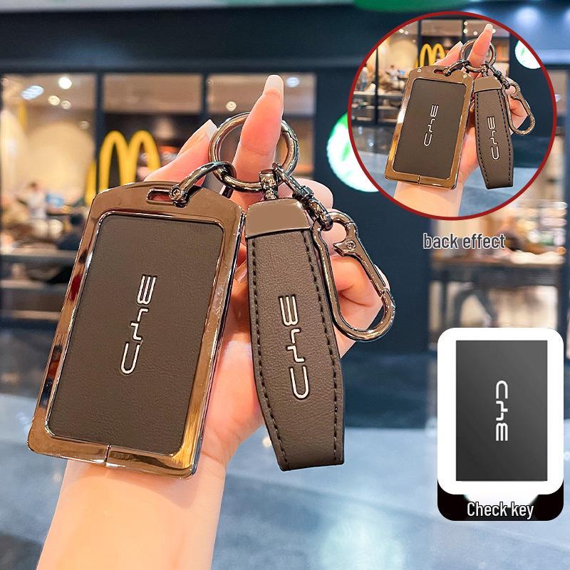 Compatible with BYD & Qin cards, Seagull NFC Dolphin, Song Pro/Plus keychains; full metal case.