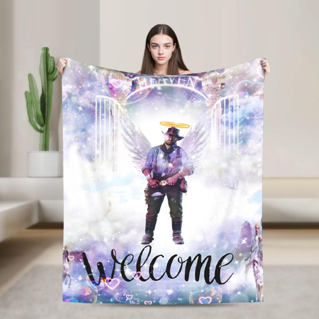 Arthur Morgan  Super Soft Blanket  Aesthetic Home Decor Flannel Bedspread Sofa Bed Cover