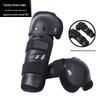 Motorcycle Off-Road Knee and Elbow Pads Set - Round Head Competition Protective Gear