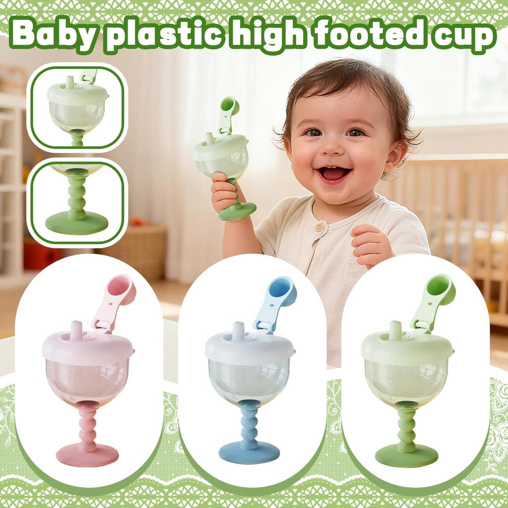 Baby Plastic Cup, Children's Cup, Juice Cup, Children's Milk Cup, Training Cup, -drop
