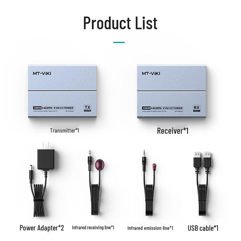 MT-viki HDMI KVM Оптический удлинитель 20 км