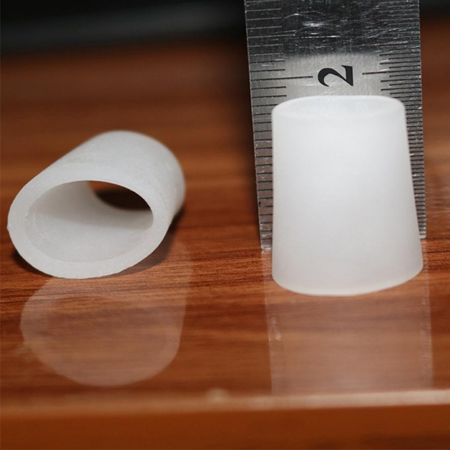 Портативный гель-корректор для мозолей, защитный молоток для пальцев, многоразовый сепаратор для пальцев ног, 2 шт.