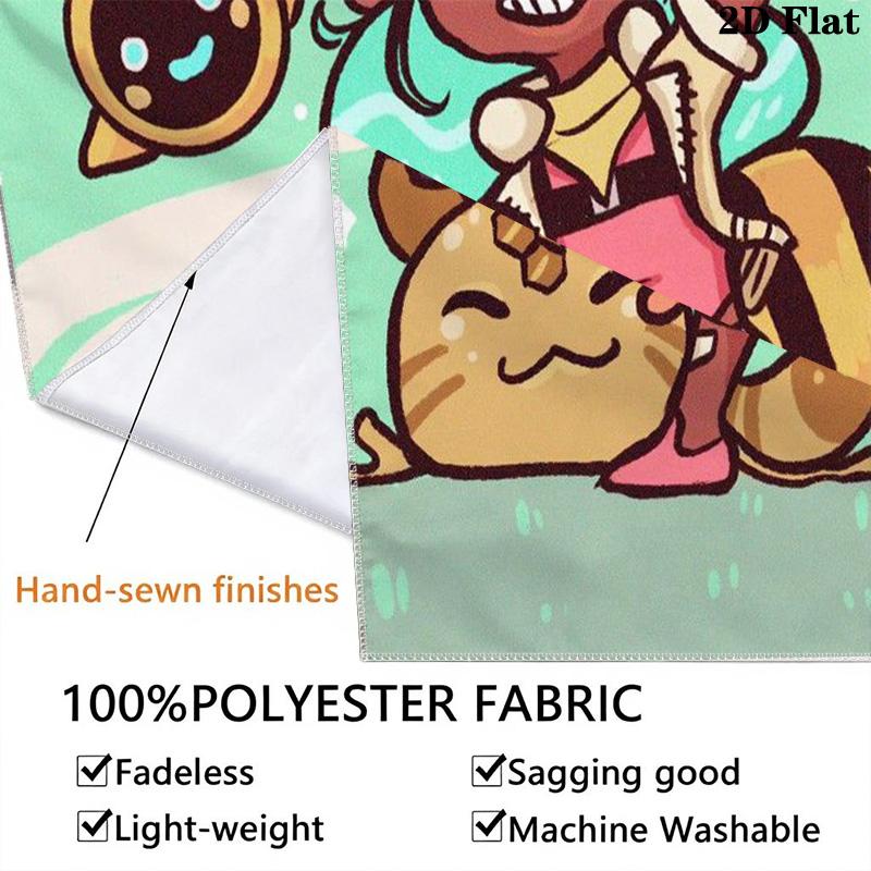 Slime Rancher-inspired Pattern Home Decor Tapestry, Wall Hanging, Decorative RV Wall Cloth.XGT0914195