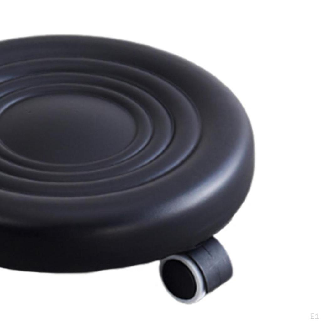 Низкая высота табуретки на колесиках подставка для ног с подвижной утолщенной подушкой табуреты-стремянки на роликах