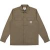 Shirts Men's Brown Lapel Moderate Straight Fit I027579-1NI-XX