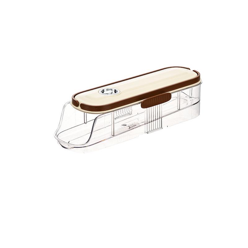 Минималистичный многослойный контейнер для хранения в холодильнике для овощей, фруктов и яиц