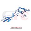 BMW M340I 3.0T Titanium Alloy Quad-Exhaust System for Mid- and Rear-Section Modification: Single-Muffler, Dual-Valve Design.