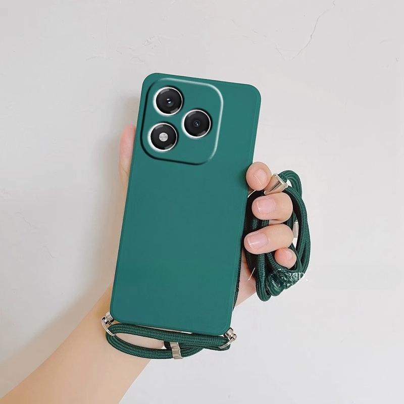 Для Huawei Honor 400 Pro 400 Lite Мягкий силиконовый чехол-ремешок через плечо для Honor 400Pro Защита линзы TPU противоударный чехол для телефона