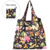 1PC Reusable Shopping Bag Folding Nylon Bag Printing Eco Large Capacity Grocery Bags Waterproof Portable Shopping Bags