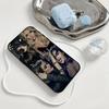 Чехол для телефона 'Милые обманщицы' Чехол для телефона для IPhone 17,16,15,14,13,12,11,Pro,Plus,Mini Мягкий черный чехол