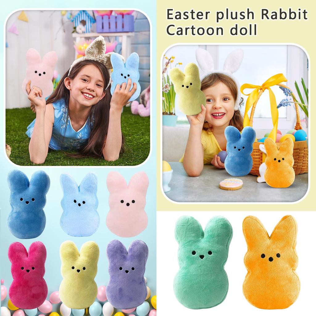 20cm Easter Plush Peeps Bunny - Hot Item Plush Toy Cartoon Doll