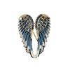 New Blue Angel Wings Jewelry Brooches For Women Corsage Suit Pin Fashion Accessories