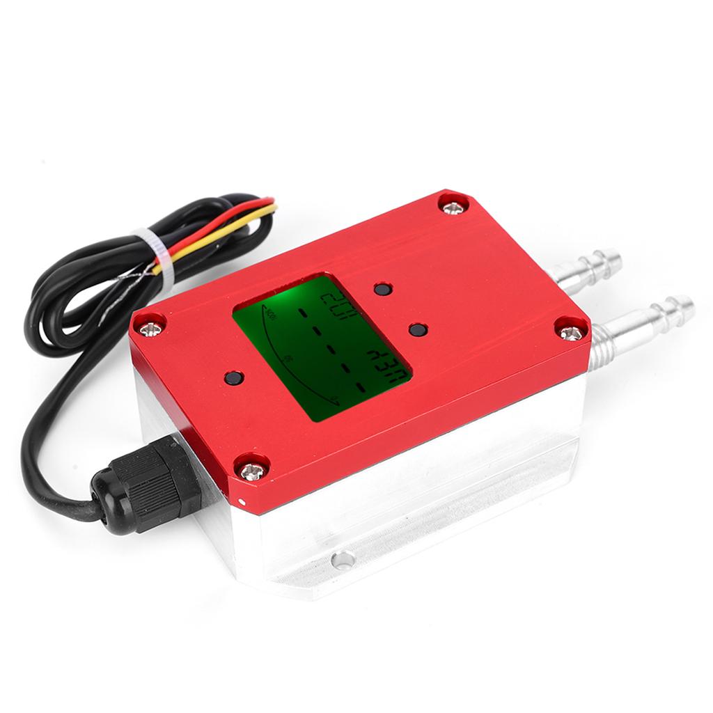 ЖК-дисплей Интеллектуальный Цифровой Воздушный Передатчик Датчик Давления Воздуха DC 24V 4 20мА для Вентиляции Палаты+  500Па