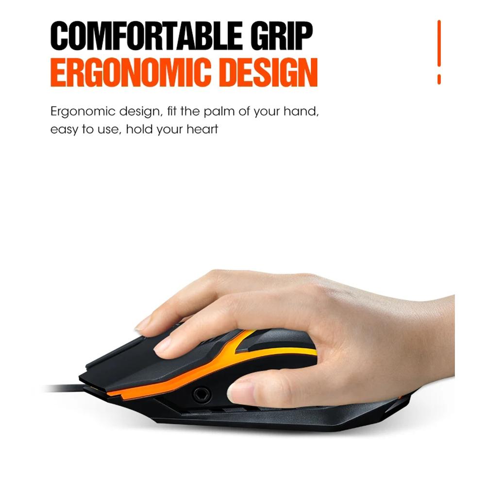 Проводная игровая мышь Mechanica с подсветкой, боковая кнопка, домашняя, бликующая, офисная, компьютерная мышь, поставка для P8Q2