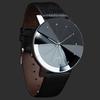 Luxury Couple Quartz Sport Military Stainless Steel Dial Leather Band Wrist Watch Fashion Jewelry