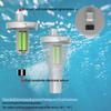 Multiple Sensors Water Temperature Monitor Floating Probes Digital Display High Low Record for Pools Hot Tubs & Fish Tanks