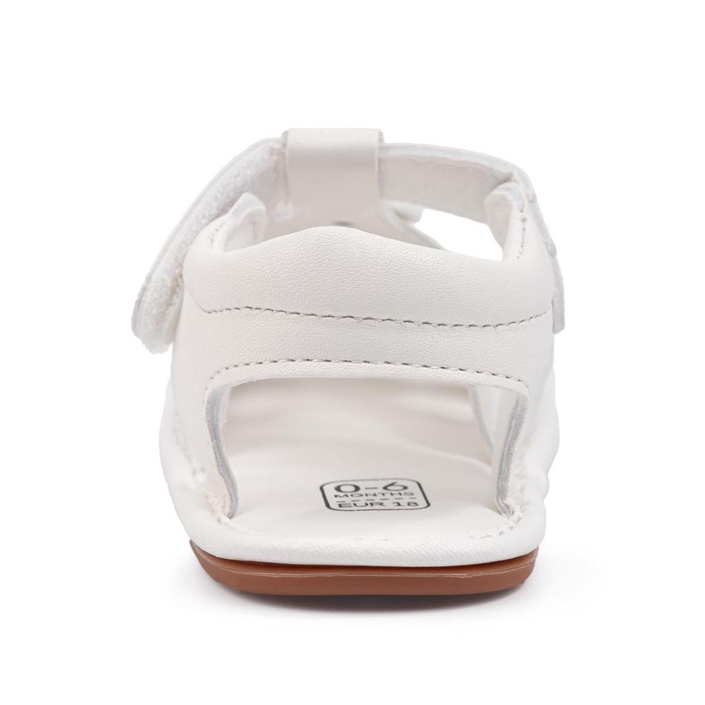 Летние детские сандалии: Милые цветочные узоры, Мягкие подошвы из ПУ, Идеально для малышей.