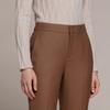 PORTS Women's Coffee Straight-Leg Commuter Trousers