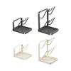 Multifunctional Pot Lid Organizer Stand with Drip Tray Kitchen Storage Rack for Cabinets Apartments Dorms