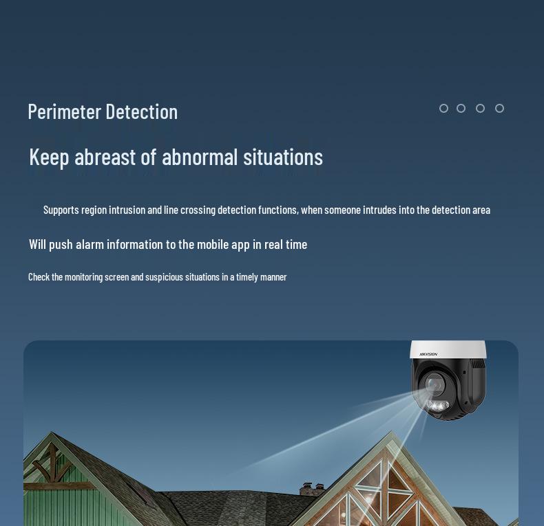 Hikvision 25x Zoom 360° PTZ Outdoor Camera with Mobile Remote Monitoring, Audio & Video Recording