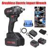 28000 мАч Бесщеточный электрический ударный гайковерт Машина Портативный ударный гайковерт Аккумуляторный мотор Электроинструмент