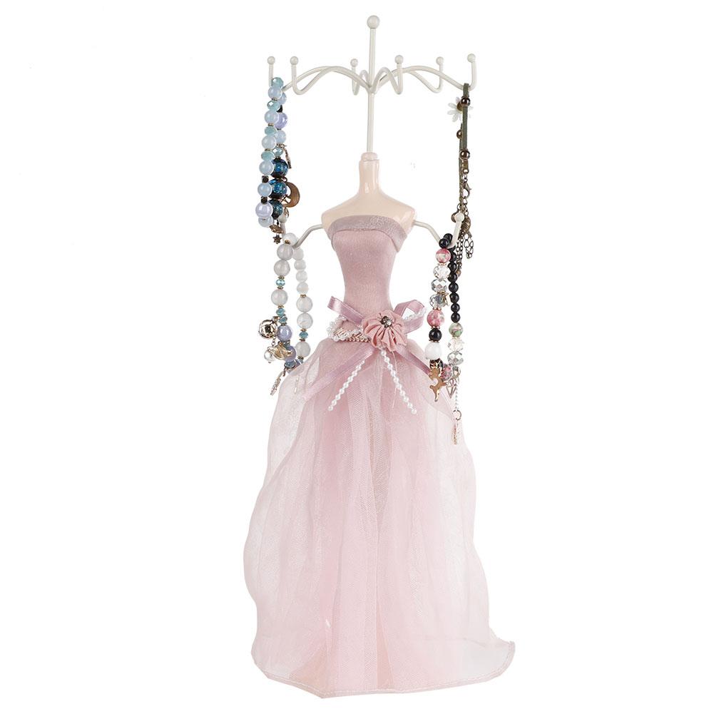 Model Dress High Heeled Shoes Earring Necklace Ring Jewelry Holder Stand Display(Large Model)