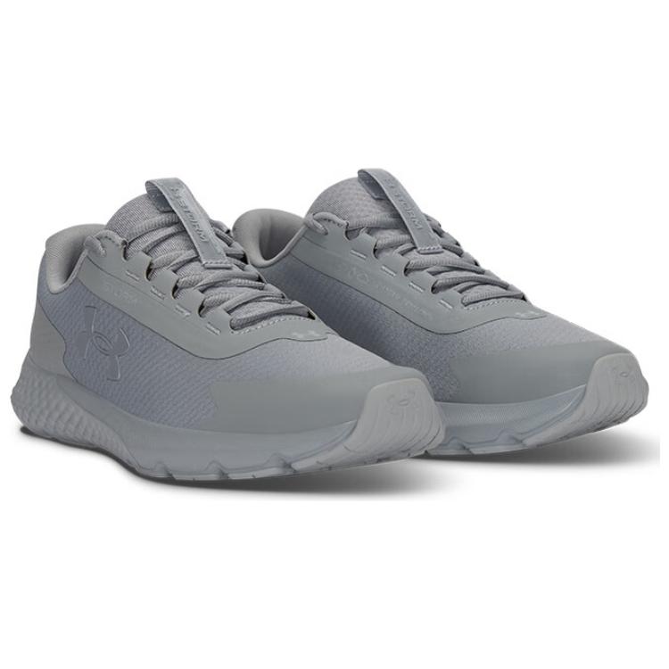 Under Armour Rogue 3 Storm Удобные Устойчивые к истиранию Низкие Беговые Кроссовки Мужские Серые 6003886-035